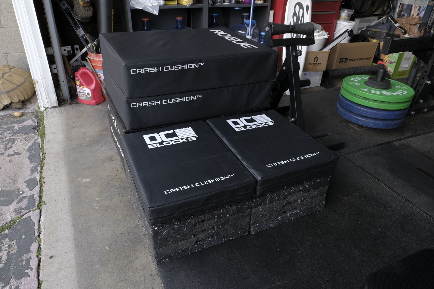 Customer photo review of DC BLOCKS CRASH CUSHIONS