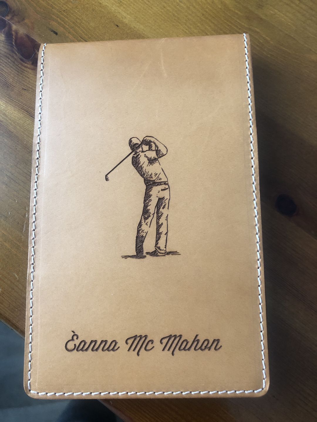 Customer photo review of Yardage Book Cover