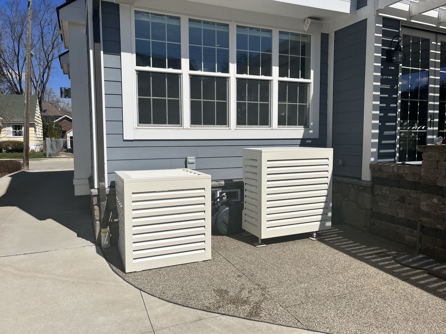 Customer photo review of Central AC Cover - Off White