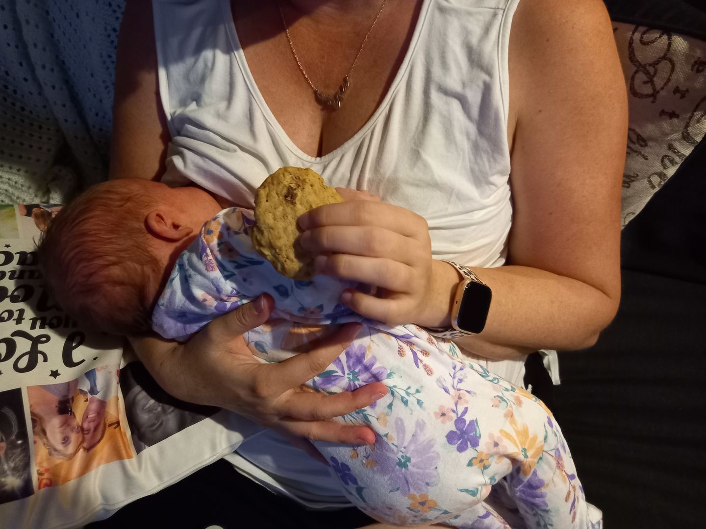 Customer photo review of Peanut Butter Choc Lactation Cookies