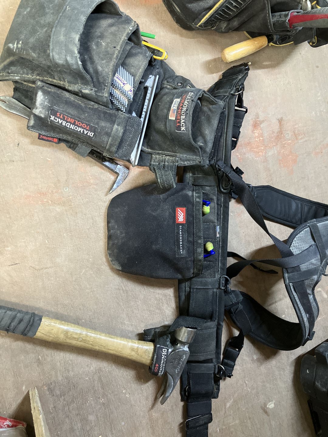Customer photo review of DiamondBack Toolbelts | 724 Euro X Pouch