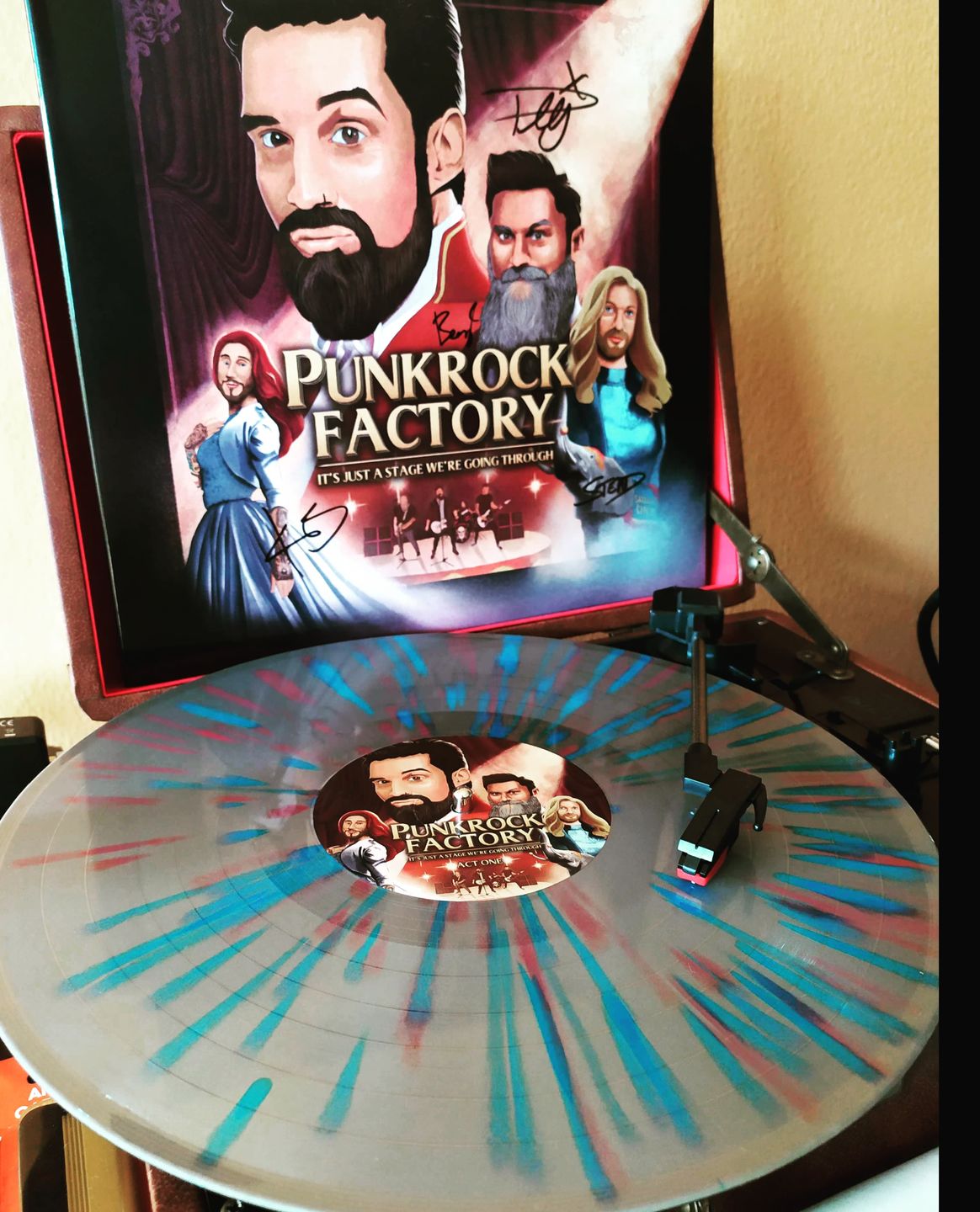 Customer photo review of It's Just a Stage We're Going Through Vinyl