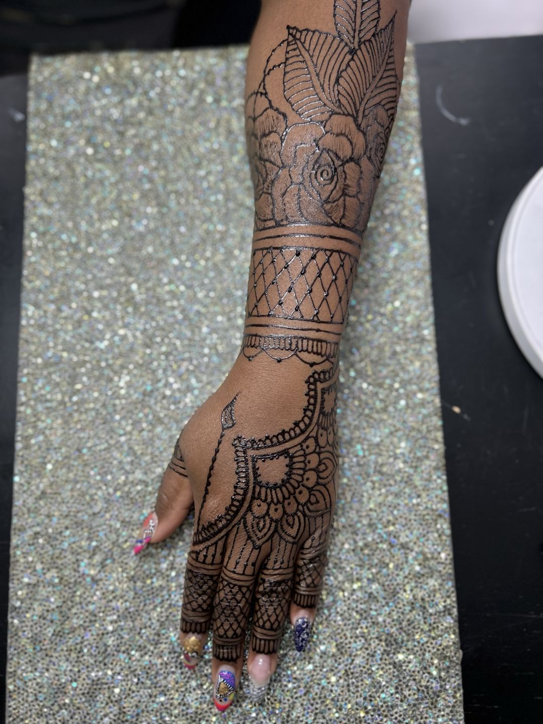 Customer photo review of 1/2 oz. Jagua tattoo gel combo kit