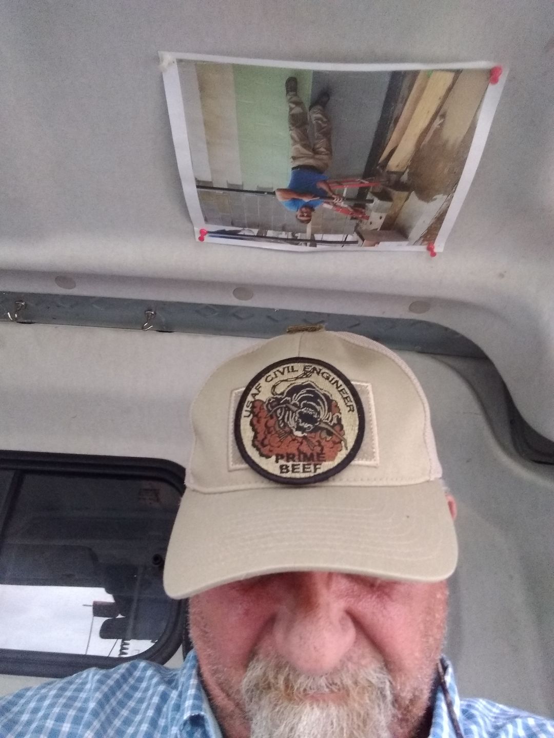 Customer photo review of Blasting Cap | Tactical Hat