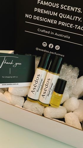 Customer photo review of FLORAL ORANGE PERFUME OIL