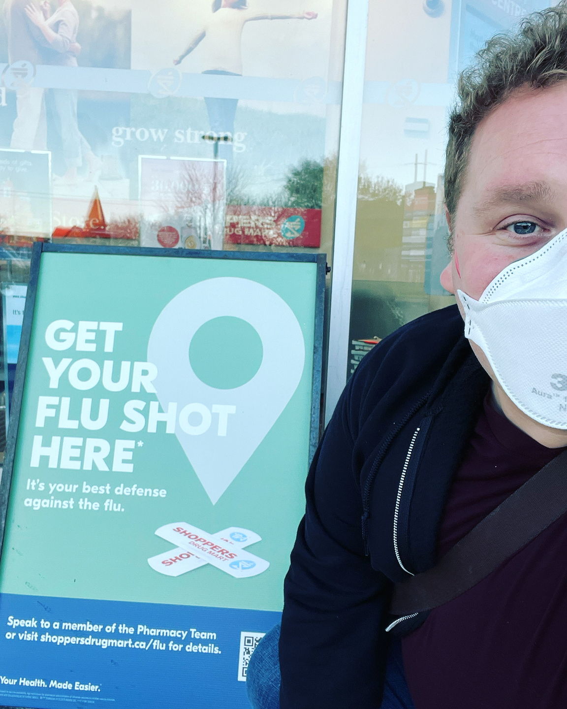 Customer photo review of 3M N95 Aura™ Respirator and Surgical Mask 1870+ Made in Canada (NIOSH)