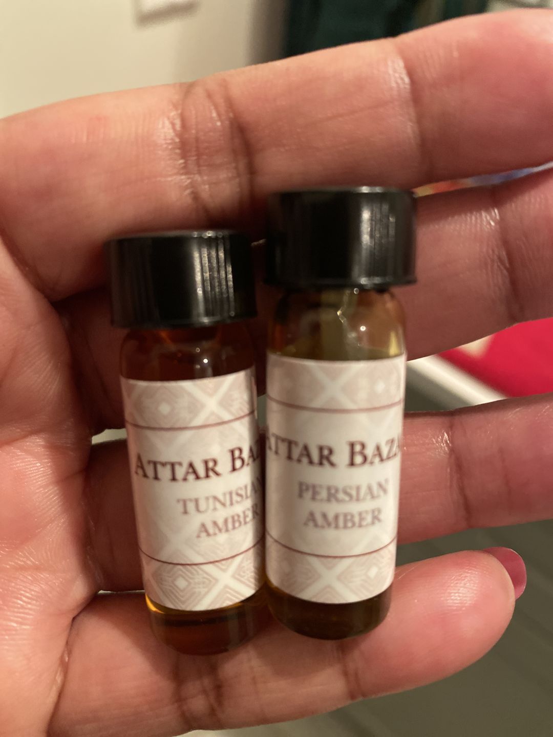Customer photo review of Tunisian Amber