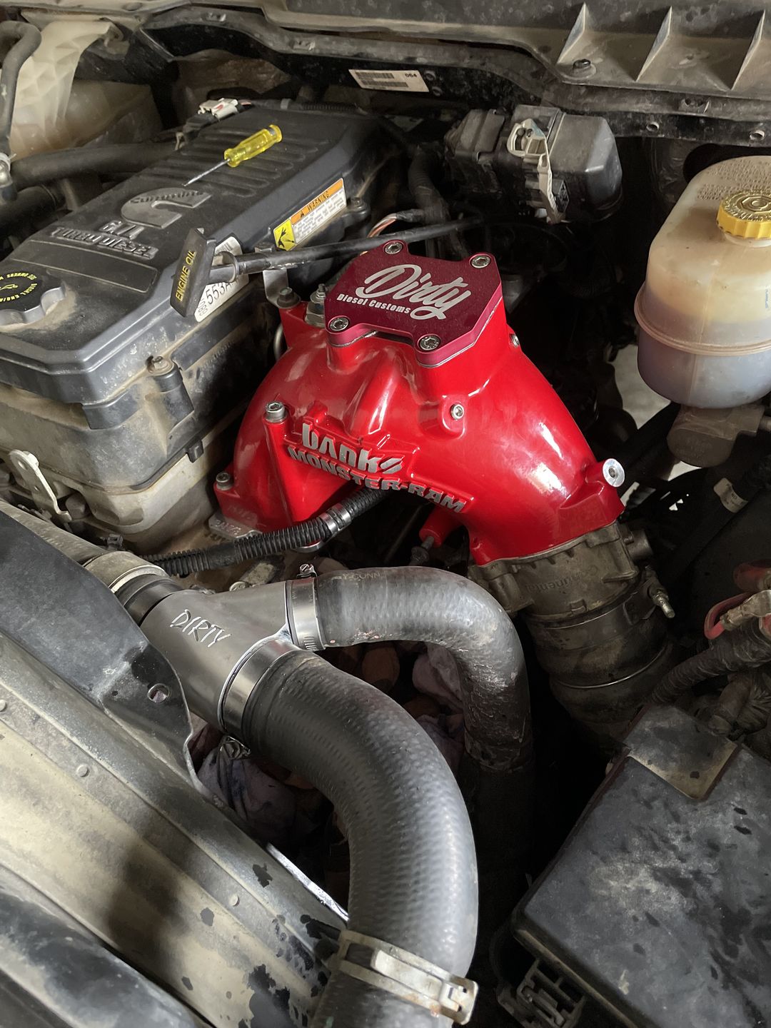 Customer photo review of 2007+ Cummins Aluminum EGR Block Off Plate (I67-EGR-0052)