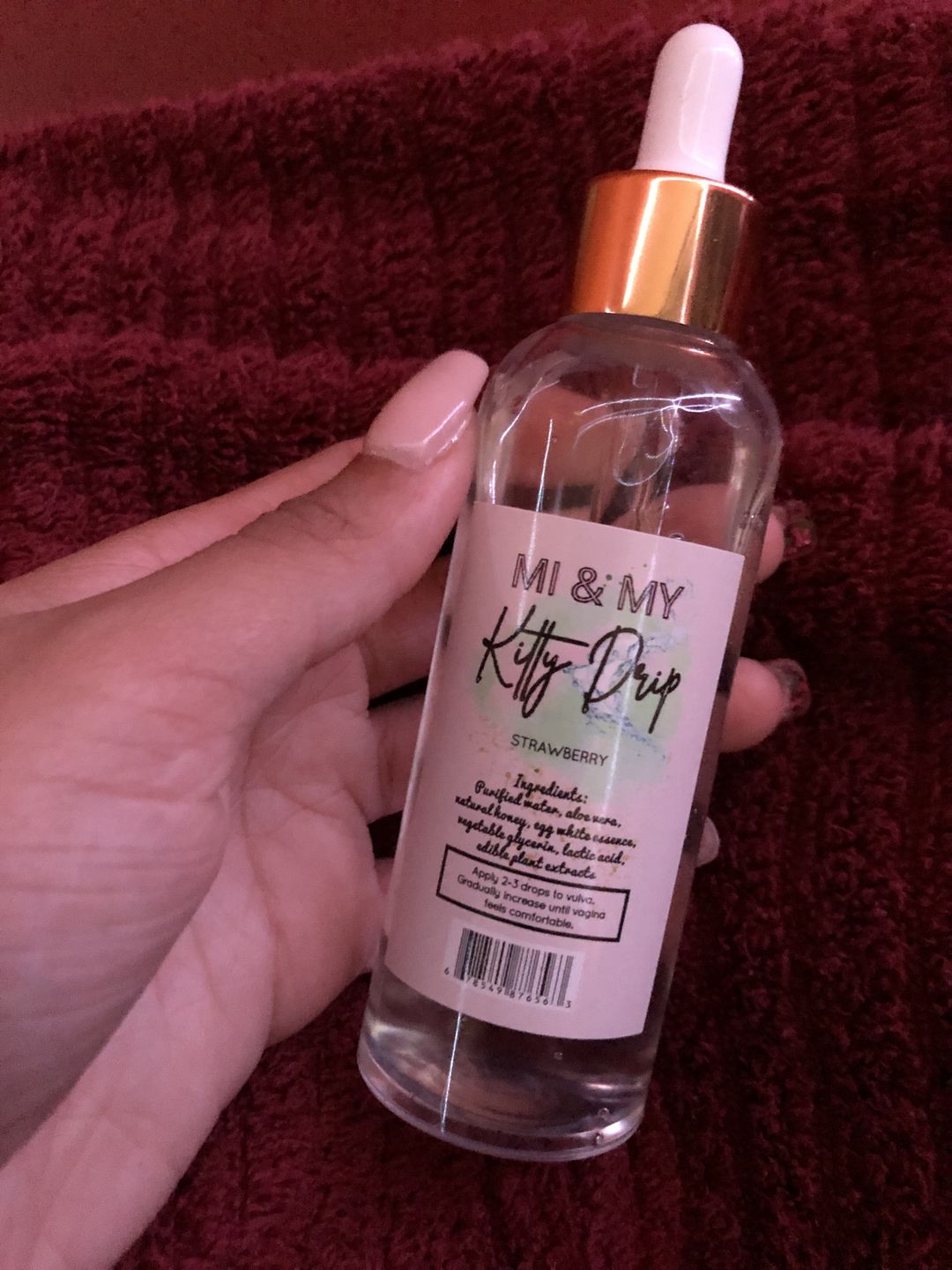 Customer photo review of Kitty Drip Flavors Collection