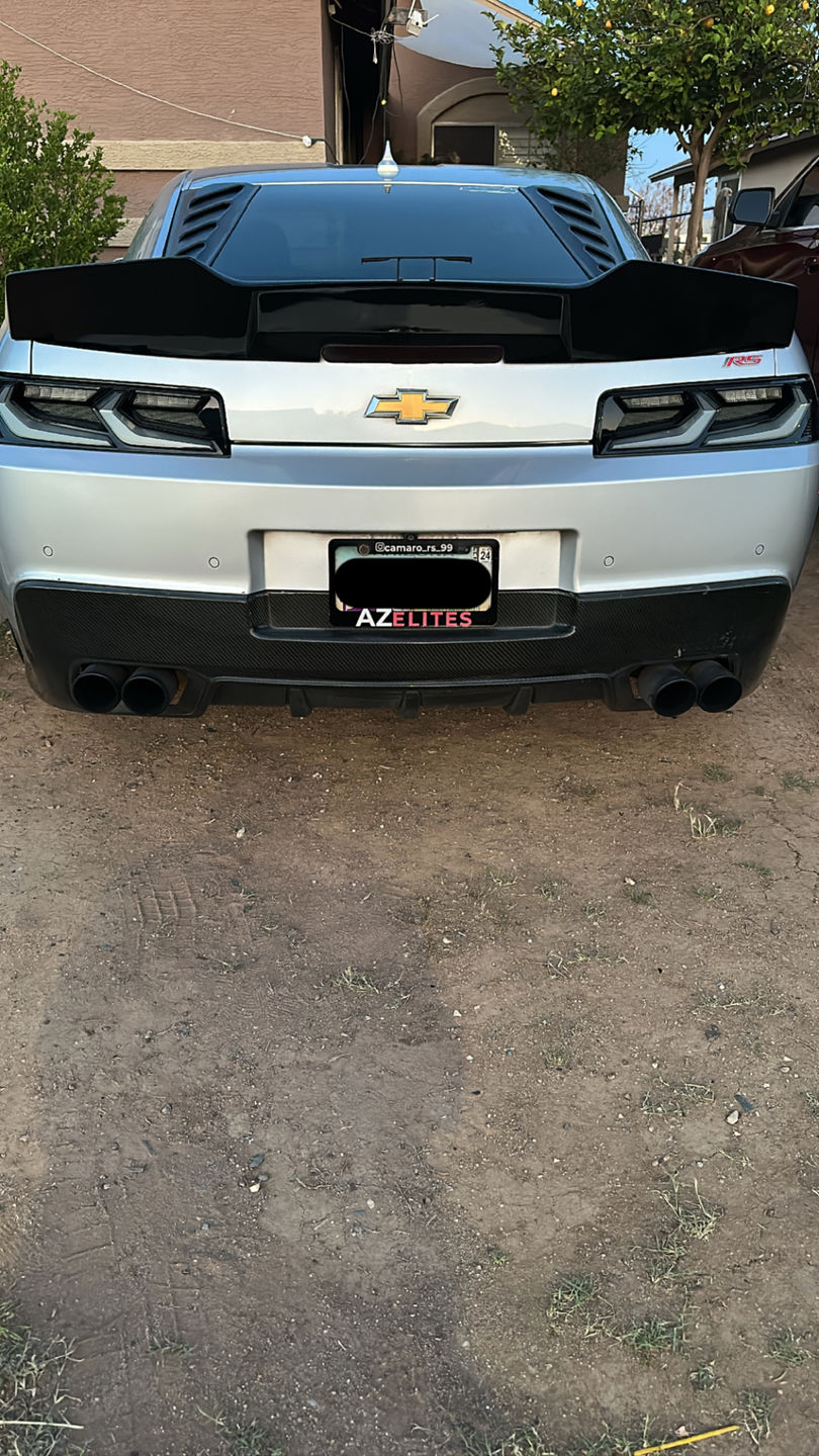 Customer photo review of 2014-2015 CHEVY CAMARO UMBRA LED TAILLIGHTS GLOSS BLACK/SMOKE LENS