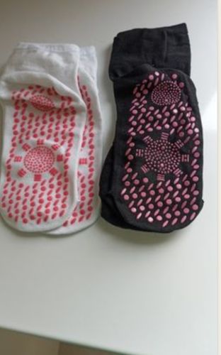 Customer photo review of Self-Heating Acupressure Socks