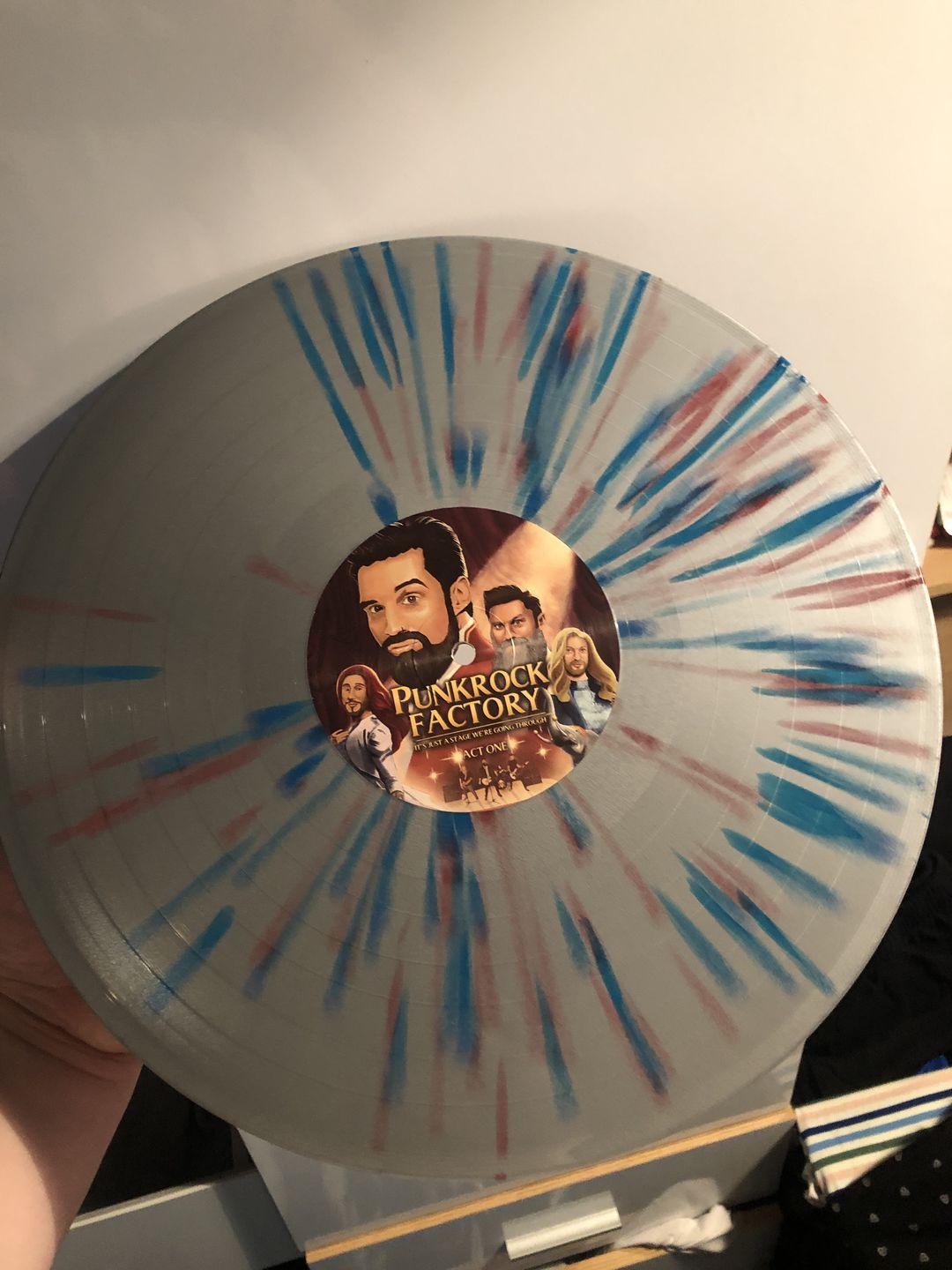 Customer photo review of It's Just a Stage We're Going Through Vinyl (Signed)