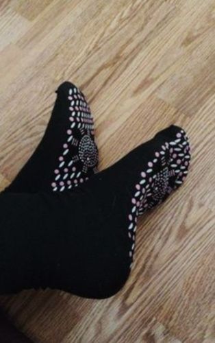 Customer photo review of Self-Heating Acupressure Socks