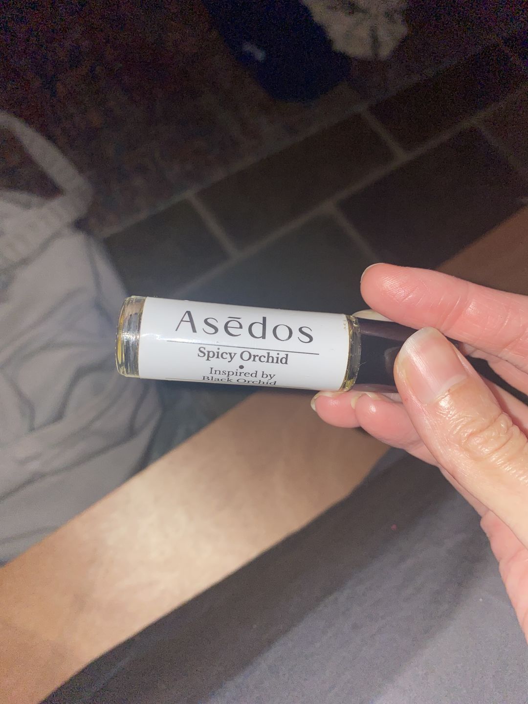 Customer photo review of SPICY ORCHID PERFUME OIL