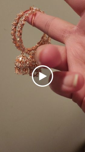 Customer video review of Kate CZ Earrings