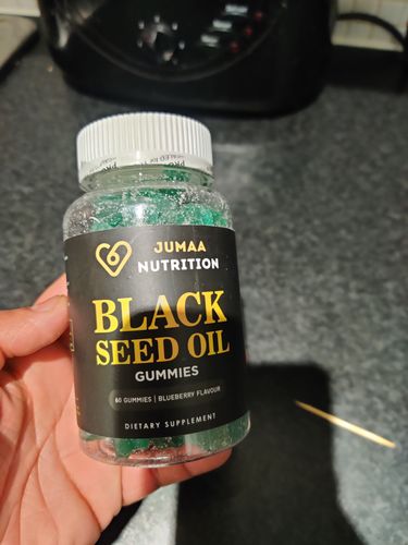 Customer photo review of Black Seed Oil Gummies
