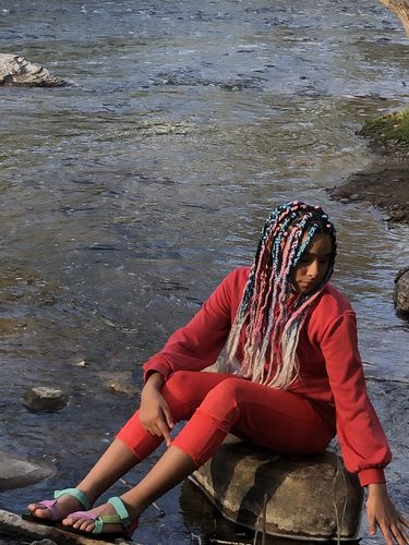 Customer photo review of Spetra EZ Braid Platinum 26"