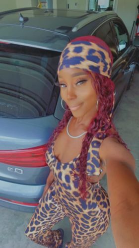 Customer photo review of Leopard Cami Jumpsuit