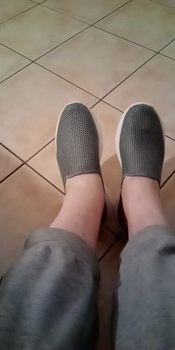 Customer photo review of Breathable Summer Casual Shoes