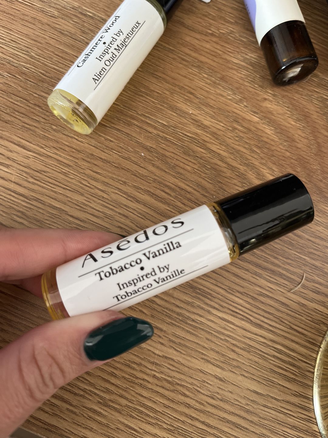 Customer photo review of TOBACCO VANILLA PERFUME OIL