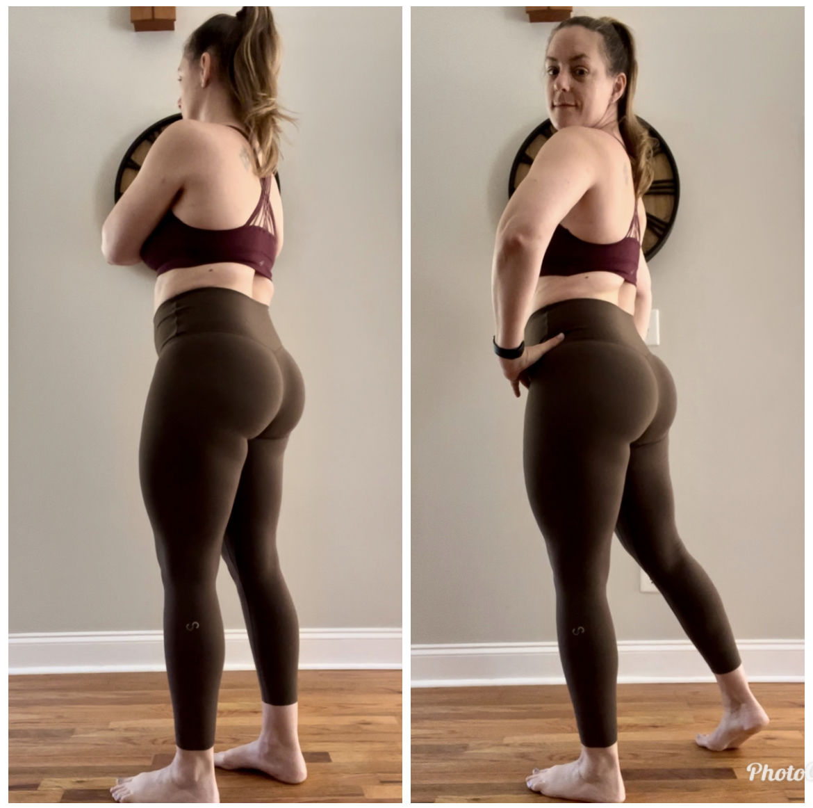 Customer photo review of NKD Leggings-Cocoa