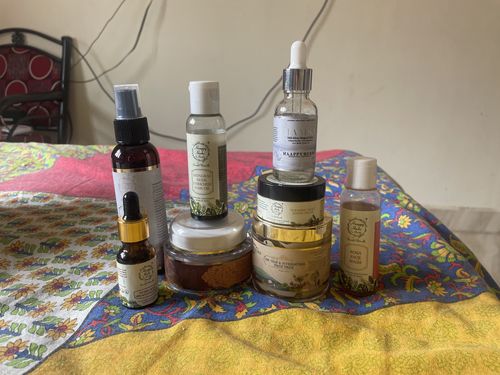 Customer photo review of Turmeric Night Repair Cream