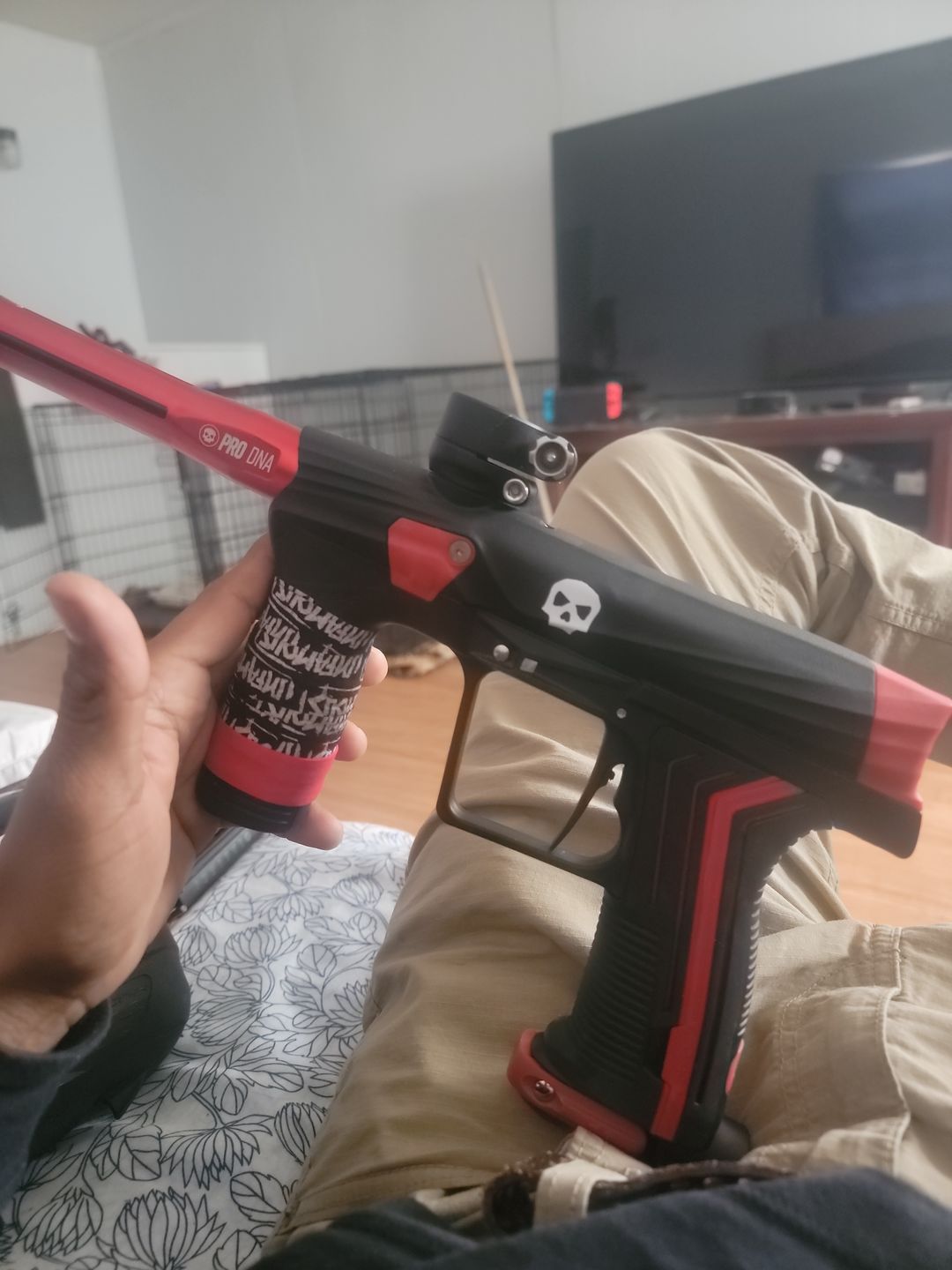 Customer photo review of PRO DNA SILENCIO™ BARREL KIT - DUST RED - COCKER THREAD