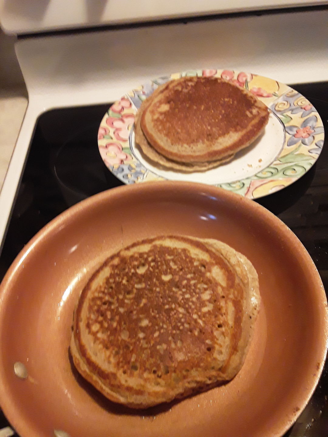 Customer photo review of Cousin T's Buckwheat Gourmet Pancake Mix (2 Pack)