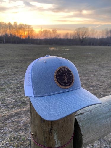 Customer photo review of Richardson 112 Custom Leather Patch Hat