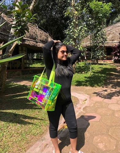 Customer photo review of Tote Bag Green