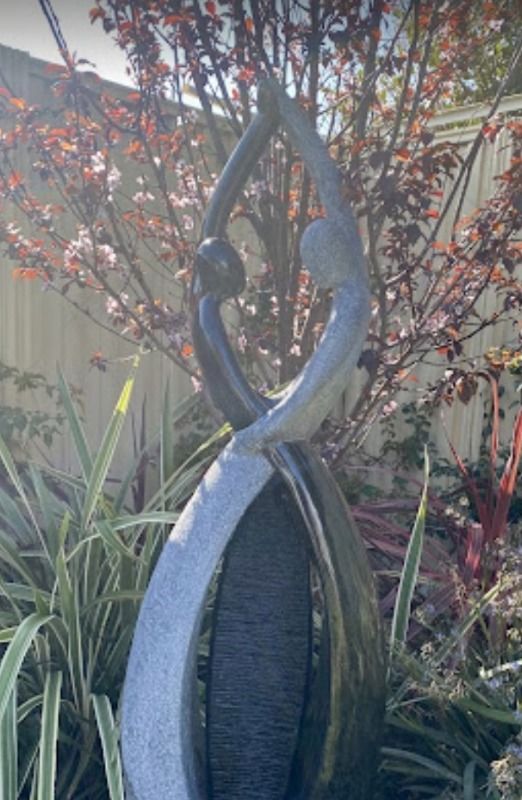 Customer photo review of Harmony Dancers Tall Indoor & Outdoor Water Feature - 145cm