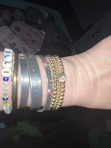 Customer photo review of juno bracelet (4mm)