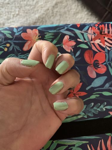 Customer photo review of Rocket Nail Fuel Nail Repair - Clear