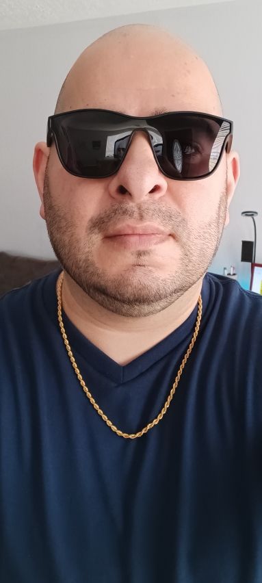 Customer photo review of 18K Gold Rope Chain (3mm - 8mm)