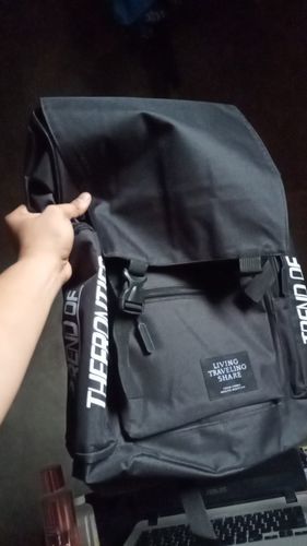 Customer photo review of D135 LARGE LAPTOP TRAVEL BACKPACK