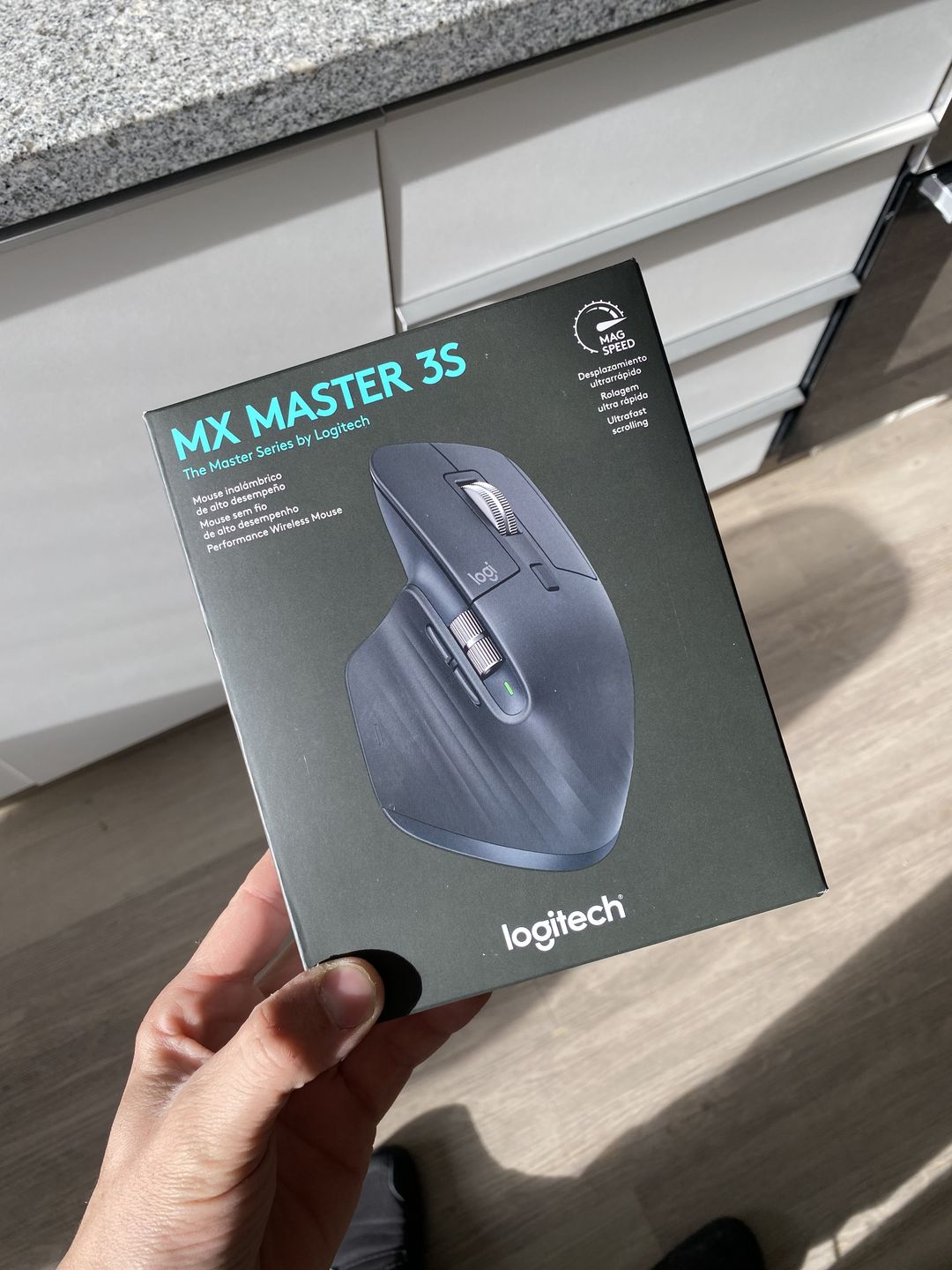 Customer photo review of Mouse Logitech MX Master 3S grafito