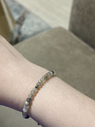 Customer photo review of Moonstone Facet Bracelet
