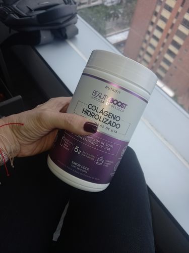 Customer photo review of COLÁGENO HIDROLIZADO CON VITAMINA C, D3, BIOTINA Y SEMILLAS DE UVA