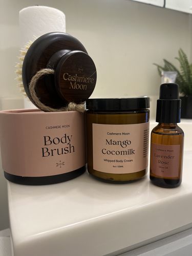 Customer photo review of Mango Cocomilk Whipped Body Cream