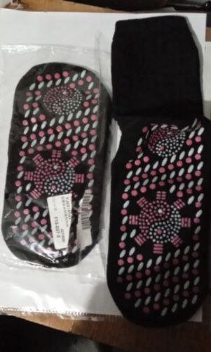 Customer photo review of Self-Heating Acupressure Socks