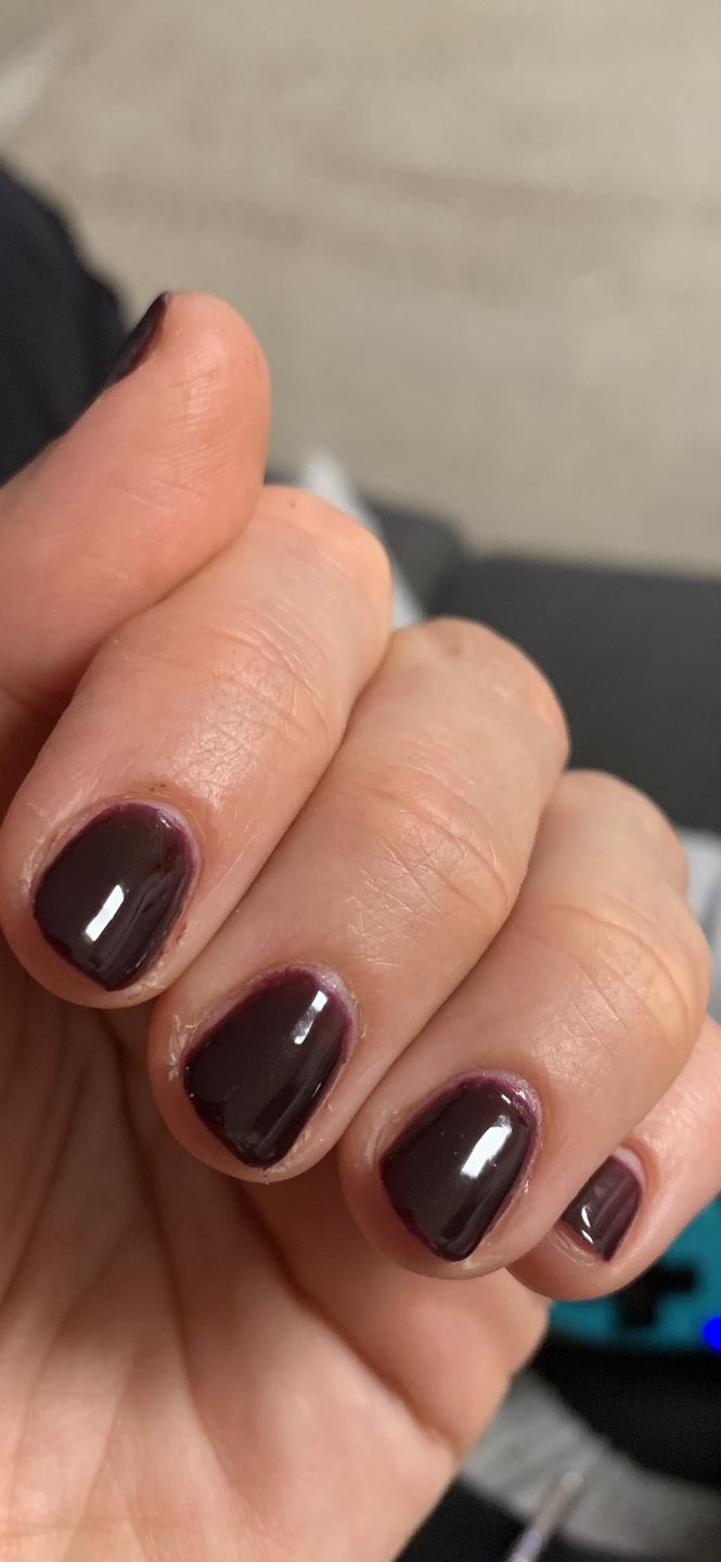 Customer photo review of Smalto Semipermanente LCI -  Nero viola