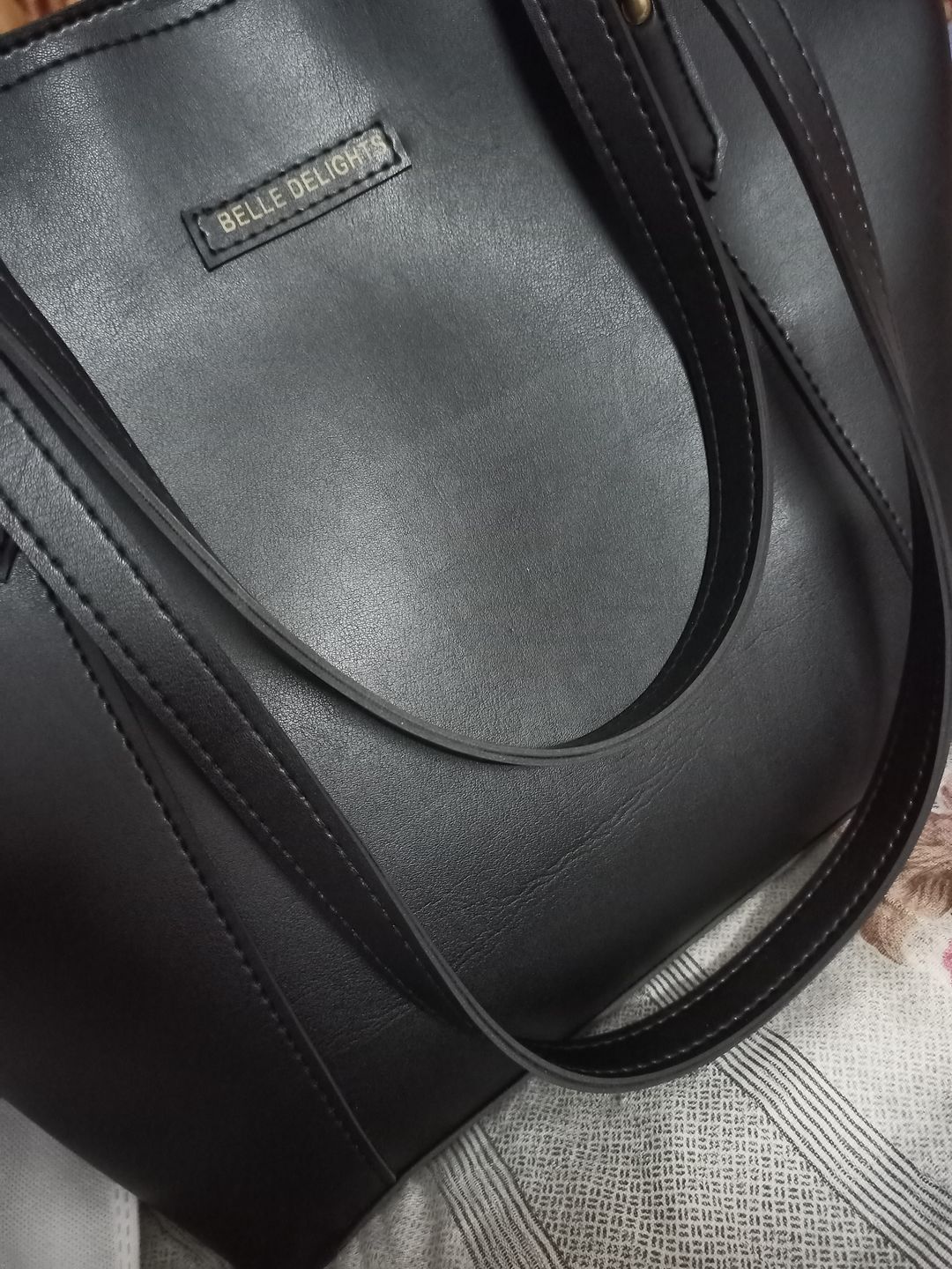 Customer photo review of Black Belle The Tote Bag