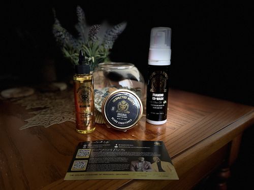 Customer video review of Respected Roots Beard Care Kit