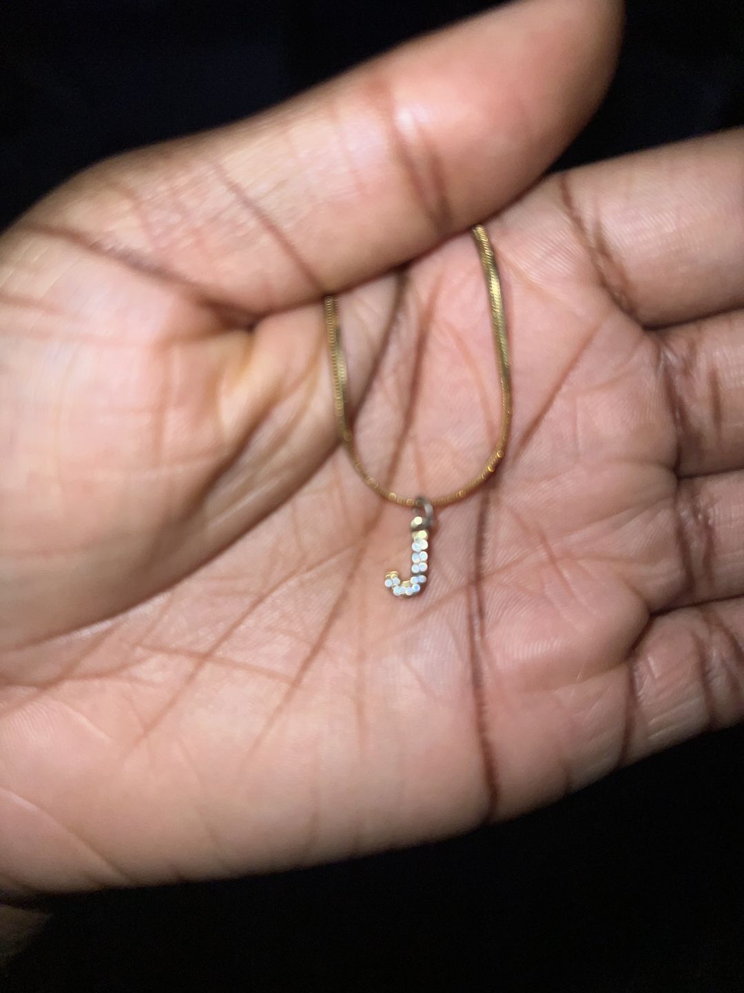 Customer photo review of Mini initial chain