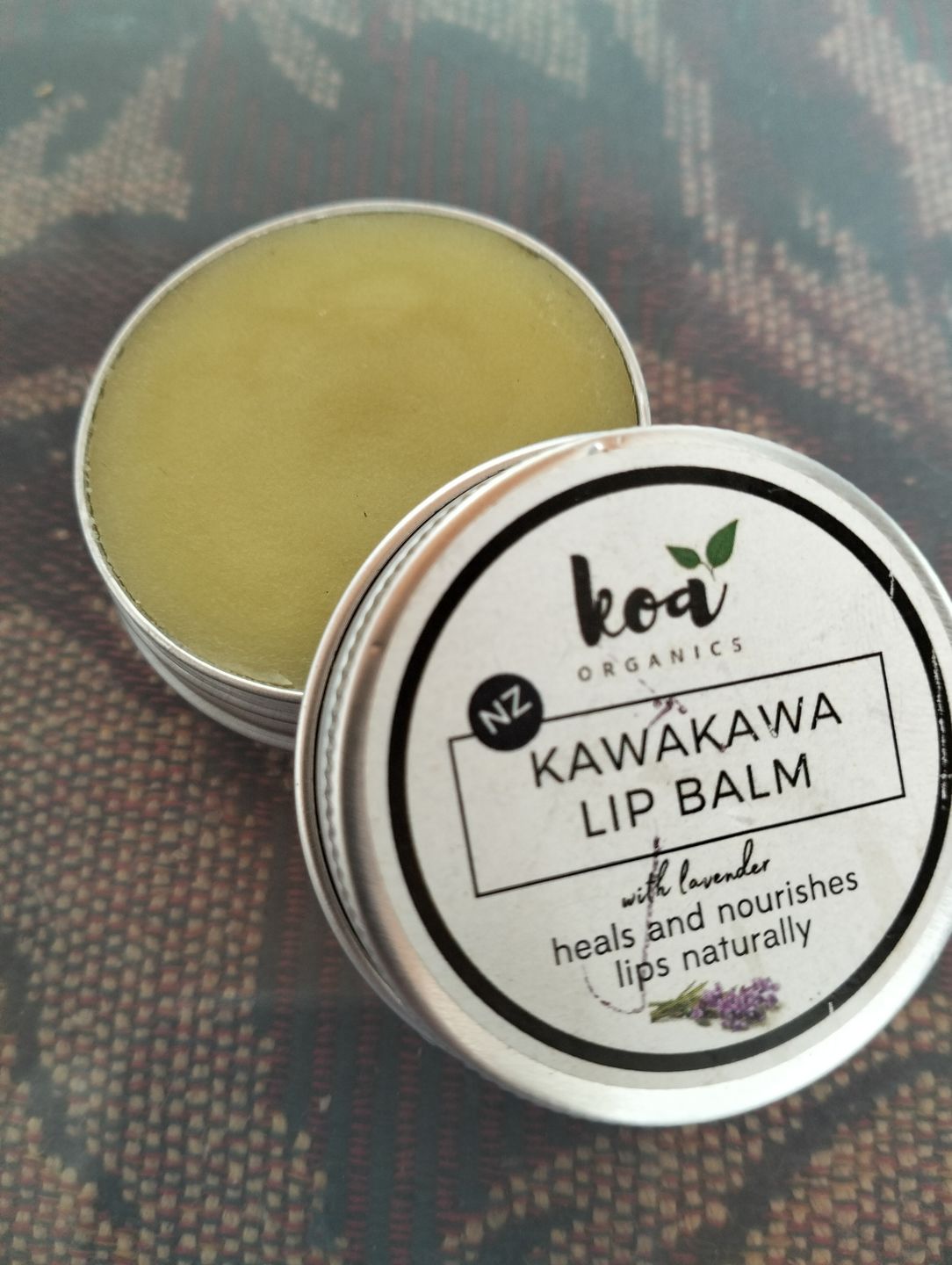 Customer photo review of Kawakawa Lip Balm