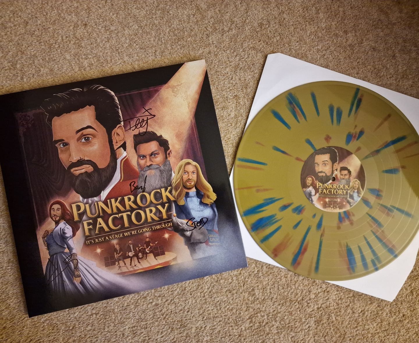 Customer photo review of It's Just a Stage We're Going Through Vinyl