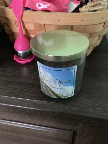 Customer photo review of Open Roads Manifestation Candle - Remove blockages • Clear The path