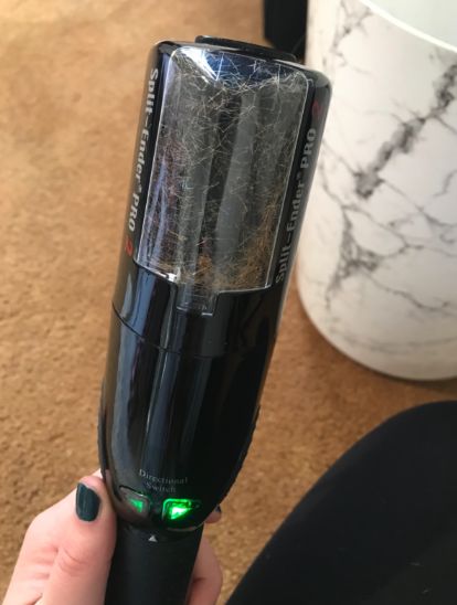 Customer photo review of Hair Trimmer for Split Ends - $10 OFF Coupon Code: NOSPLITENDS