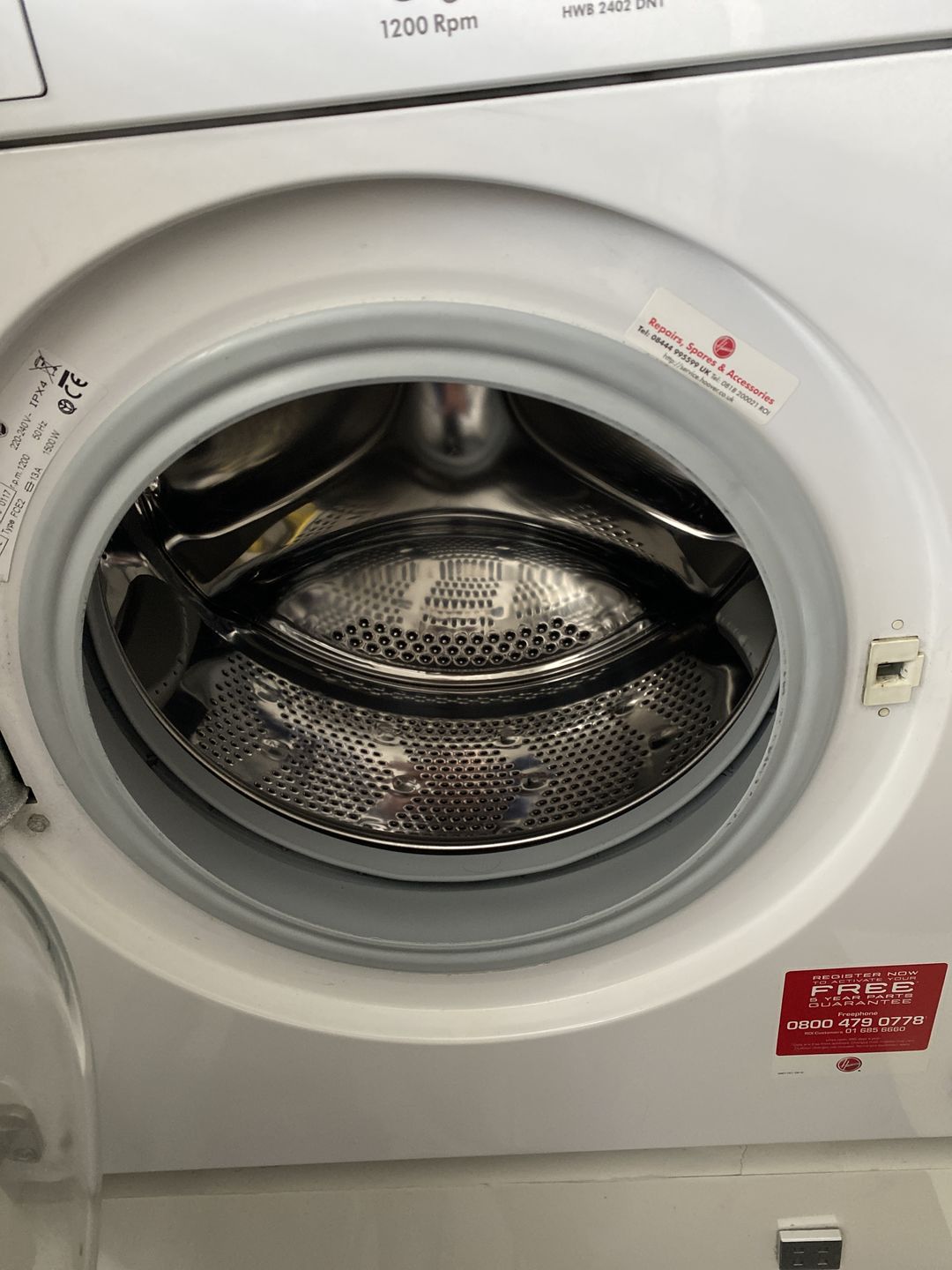Customer photo review of 3-in-1 Washing Machine / Dishwasher Limescale remover & Cleaner - 12 Month Supply