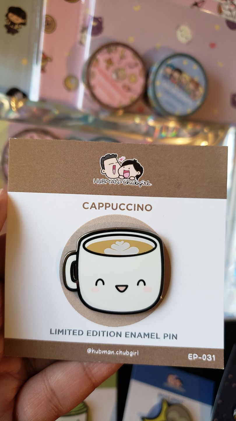 Customer photo review of Capcuccino Pin